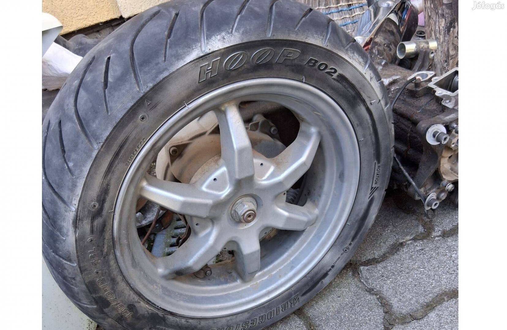 Suzuki Estilete 50 2t hátsó kerék