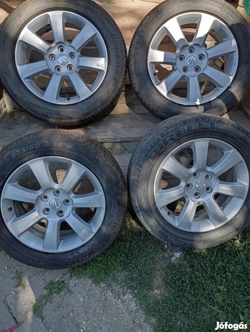 Suzuki Grand Vitara 5x114,3 18 col gyári alufelni szett 