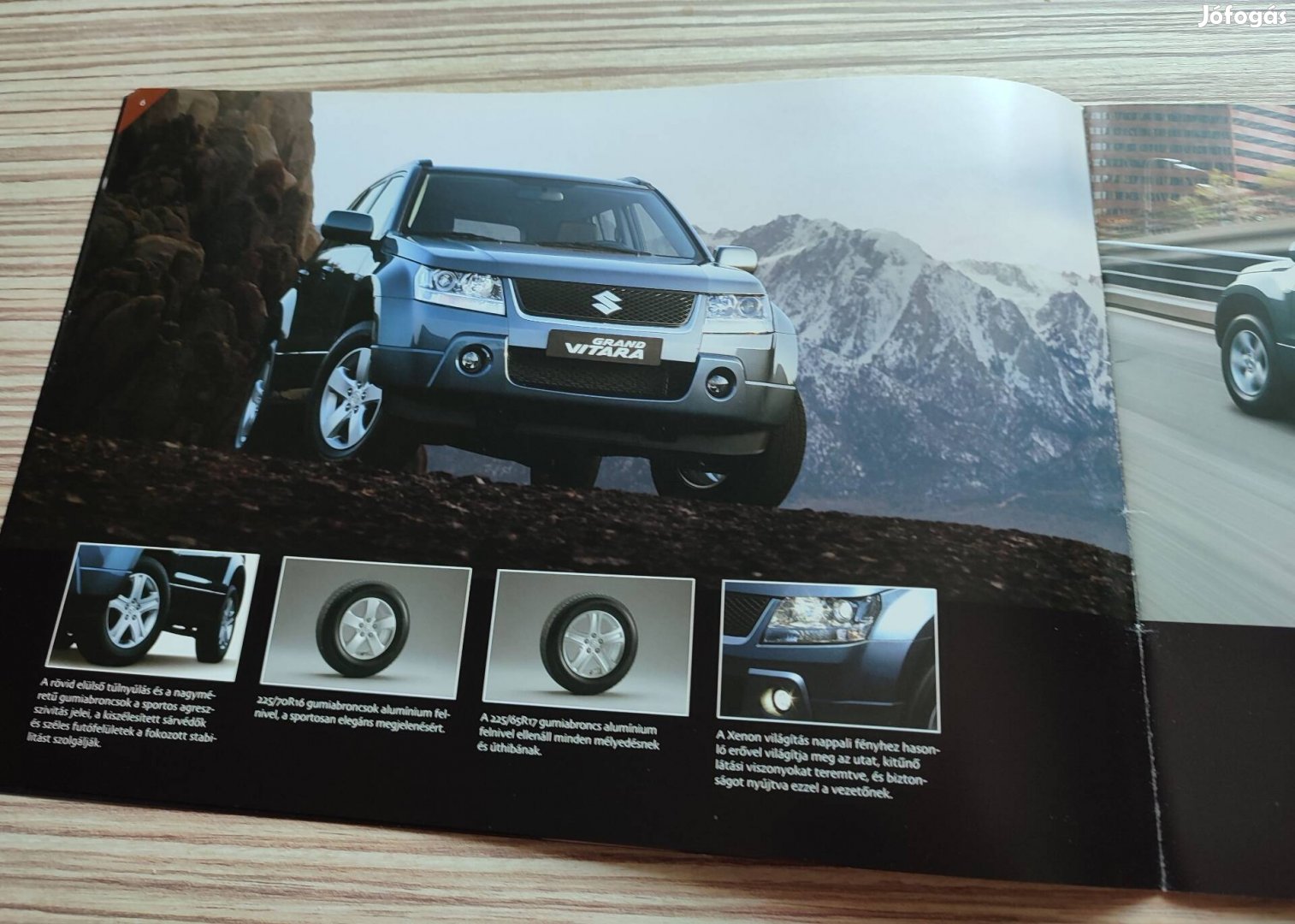 Suzuki Grand Vitara (2002) magyar prospektus, katalógus.