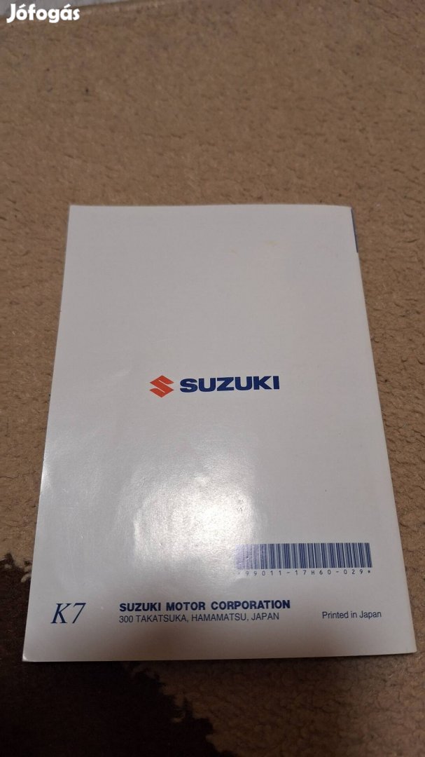 Suzuki Gsf 600 + 1250 Bandit gyári gépkönyv kézikönyv használati