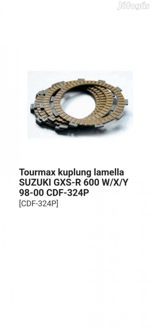Suzuki Gsx-R600 kuplung lamella szett CDF-324P