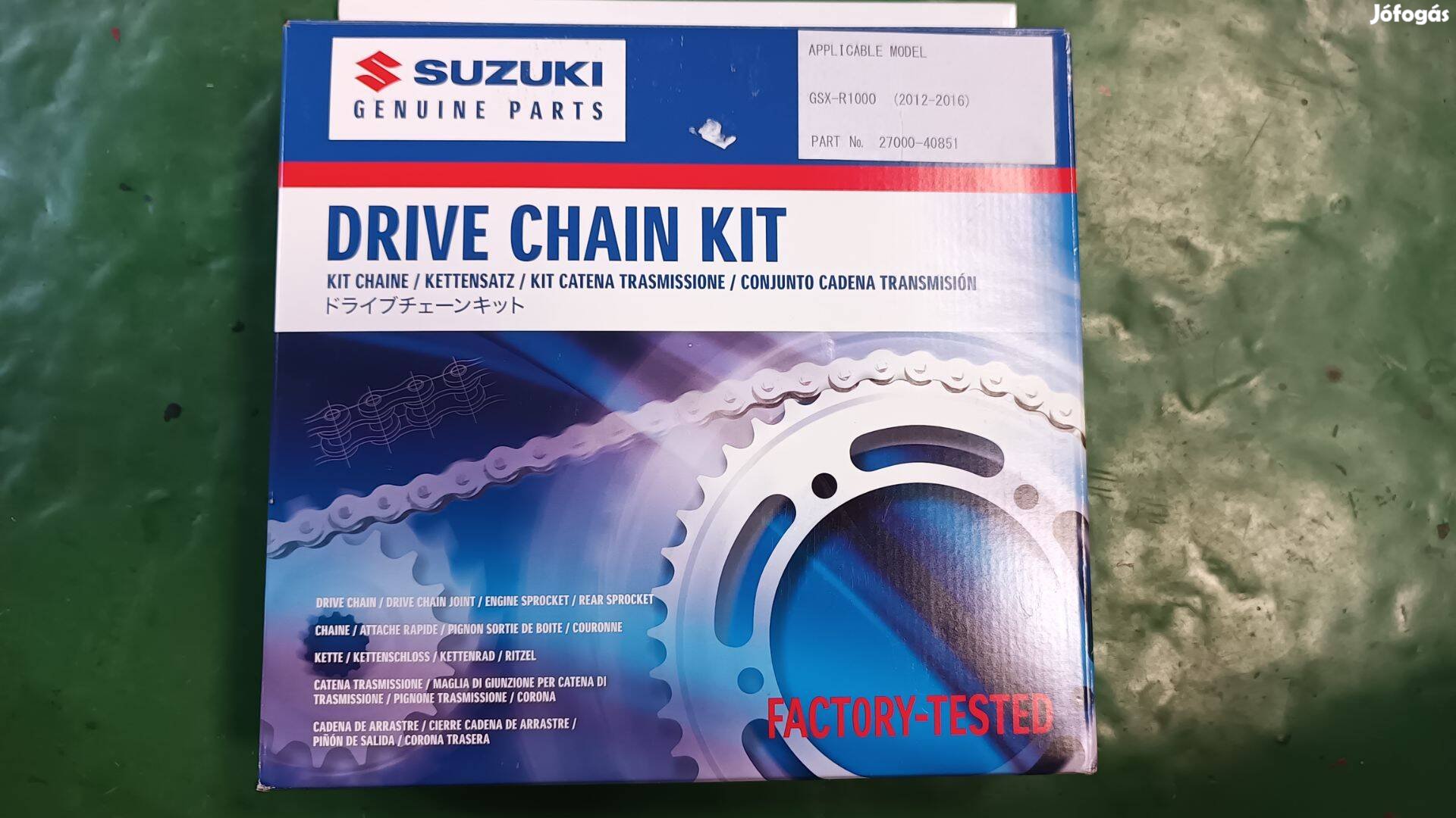 Suzuki Gsxr 1000 gyári láncszett eladó