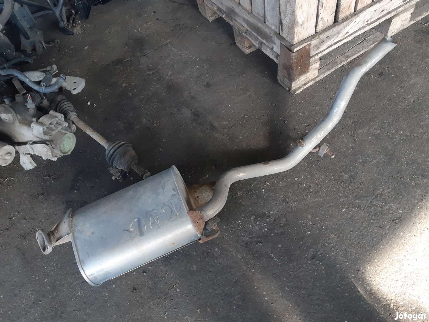 Suzuki Ignis 03-07 Kipufogó Hátsó Dob