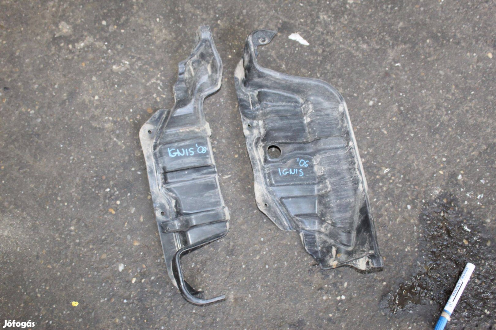 Suzuki Ignis 2003-2008 1.5B motorvédő lemez - jobb alsó 7238186g00