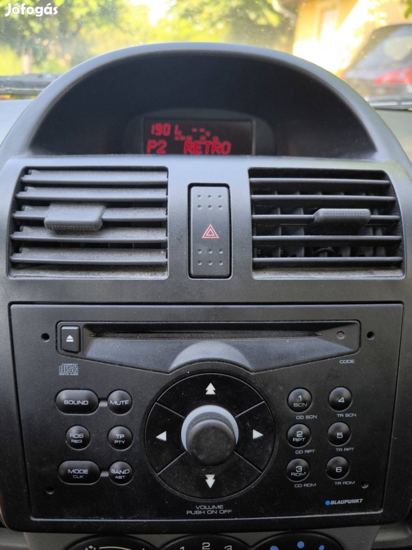 Suzuki Ignis 2003- gyári Blaupunkt cd lejátszó autós rádió fejegység 9