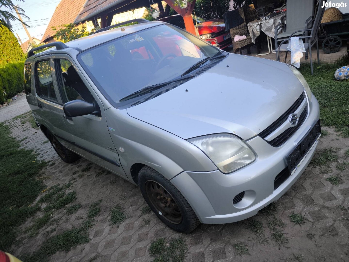 Suzuki Ignis 2003 tól első lökhárító motorhazteto sárvédő lámpa stb