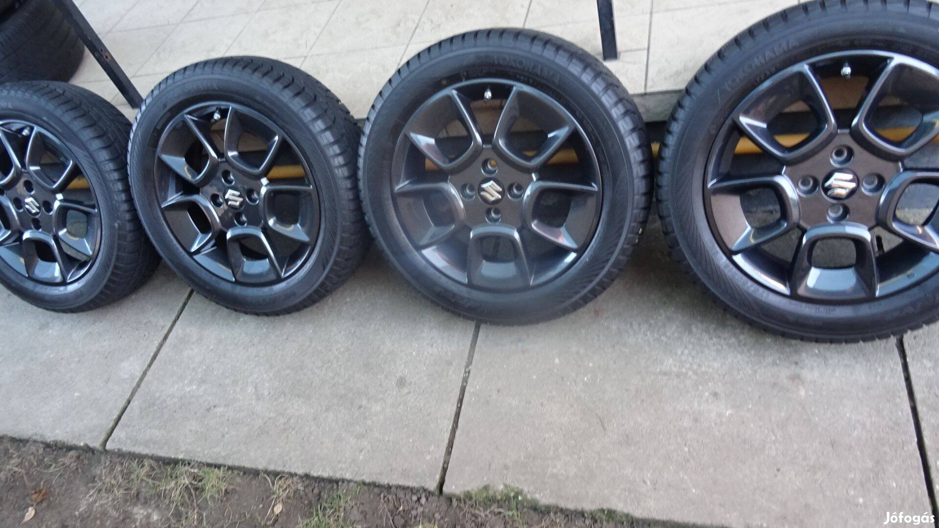 Suzuki Ignis III (2015 -)gyári alufelni +Tpms+ 175/60r16 Yokohama téli