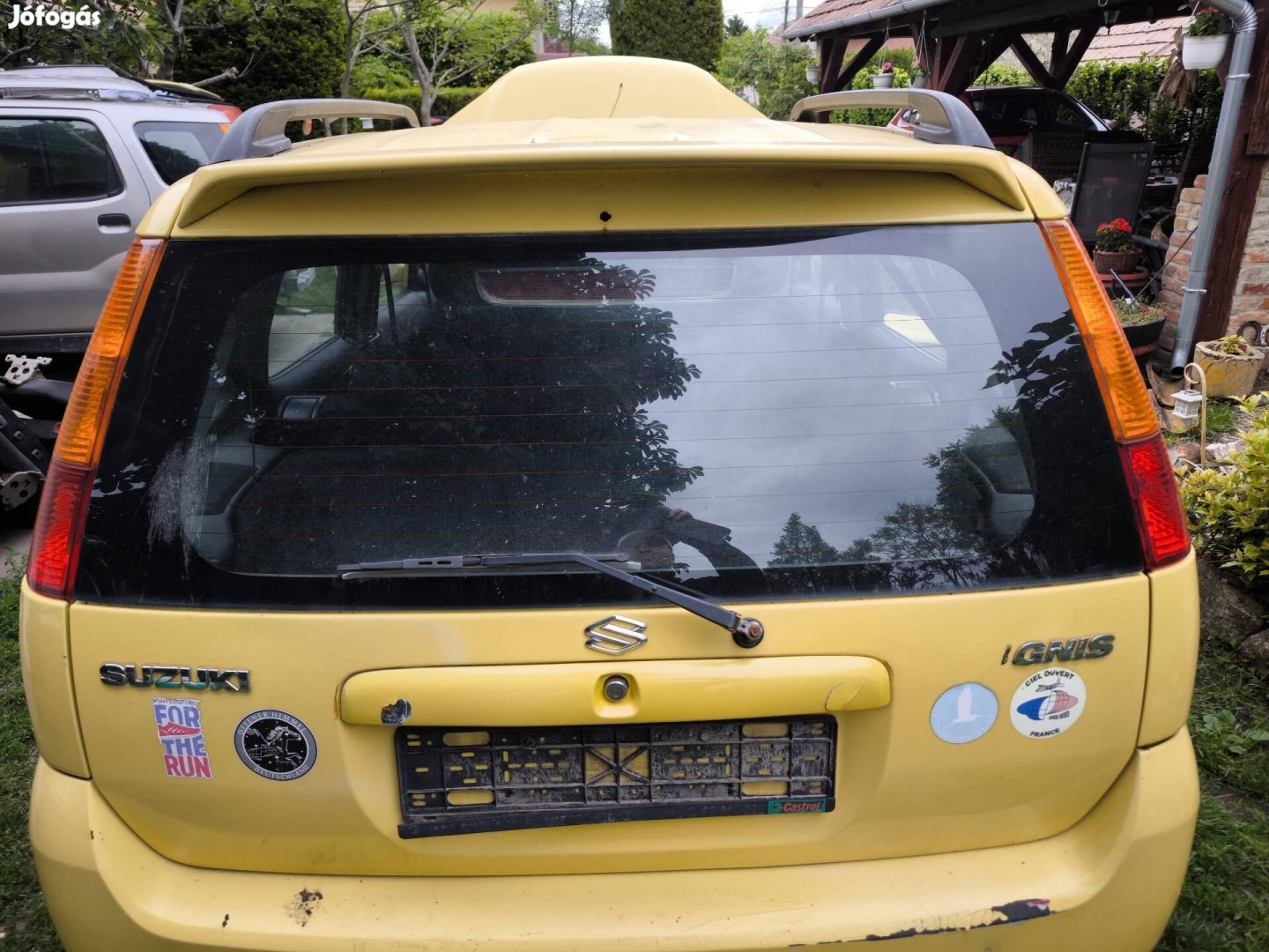 Suzuki Ignis csomagtér ajtó és szárny 2003 tól 