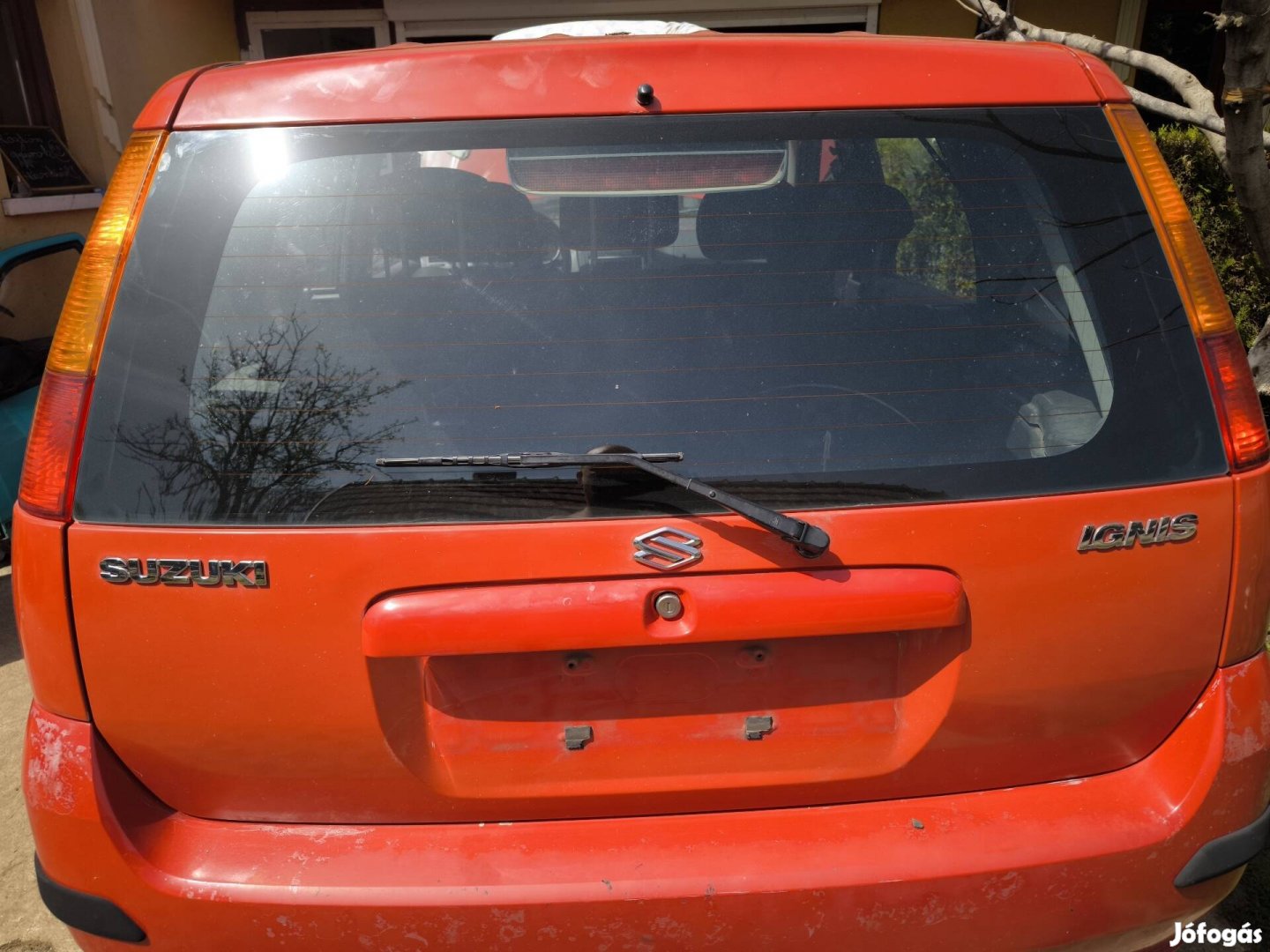 Suzuki Ignis csomagtér ajtó zr8 piros 2003 - 