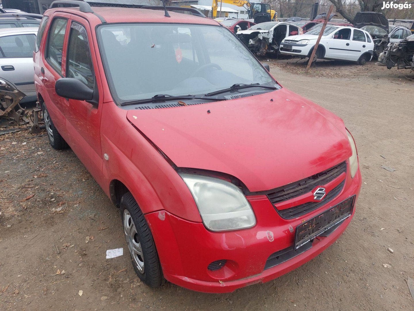 Suzuki Ignis karosszéria elemei Piros