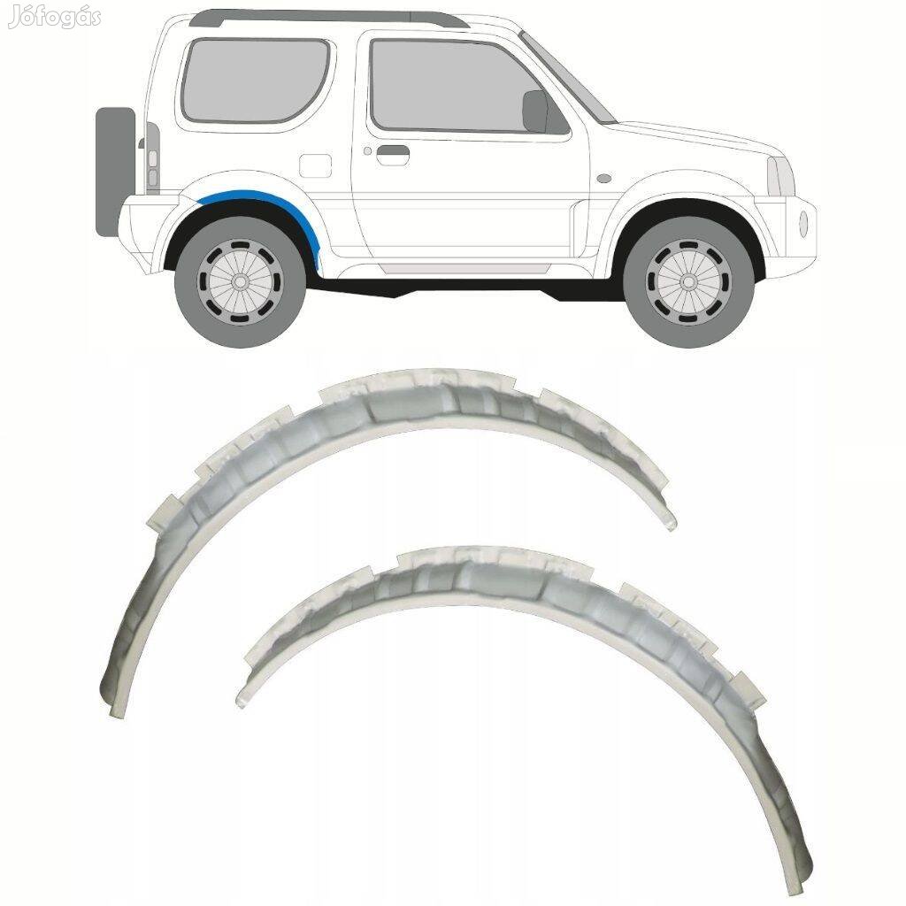 Suzuki Jimny hátsó kerékjárati ív tartó jobb vagy bal