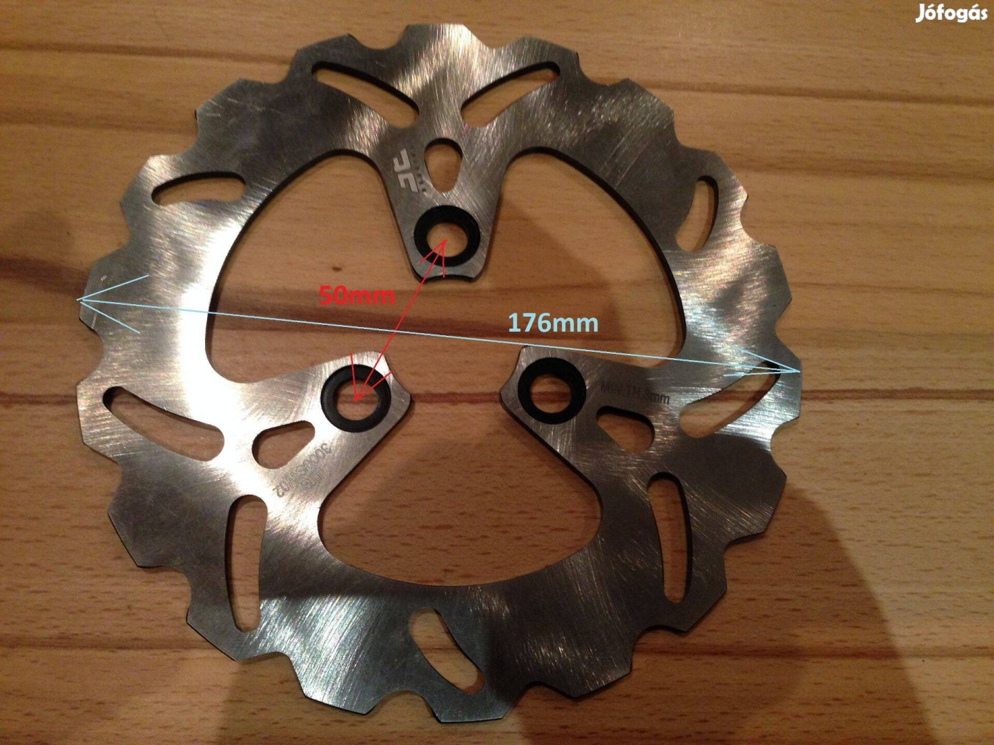 Suzuki Katana Hokuto Zilion Street Magic új első féktárcsa