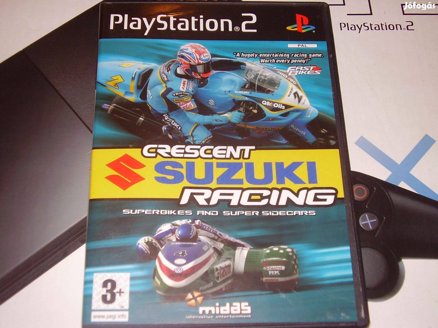 Suzuki Racing Playstation 2 eredeti lemez eladó