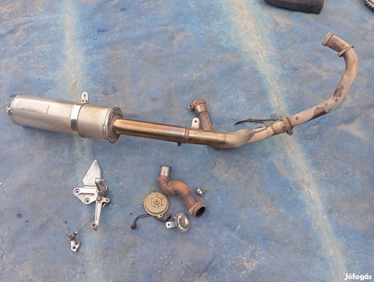 Suzuki SV 1000 alkatrész , kipufogó