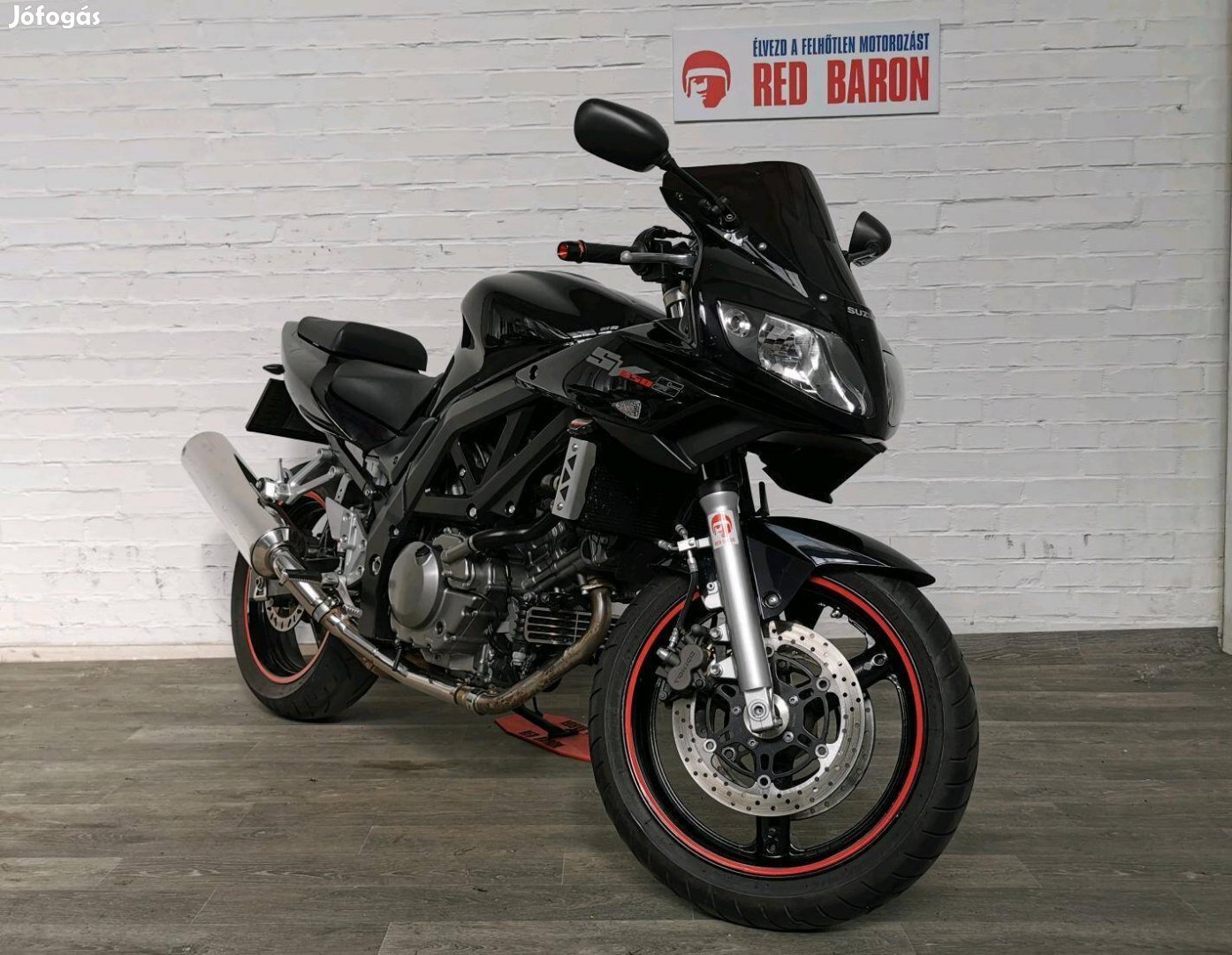 Suzuki SV 650 S Entry Bike! RED Baron Garanciával!