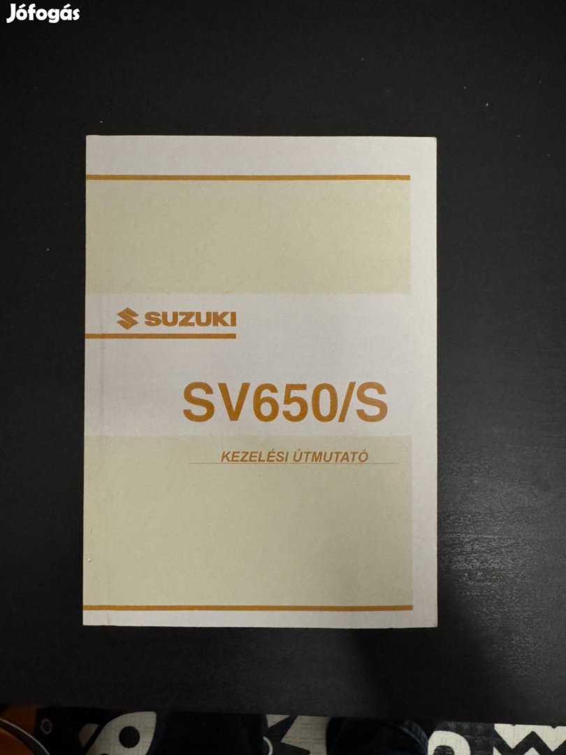 Suzuki SV 650/S kezelési útmutató