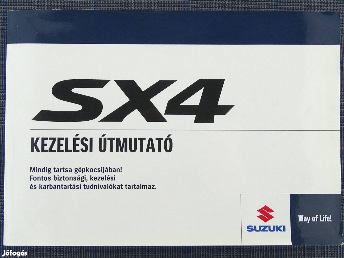 Suzuki SX4 Kezelési útmutató 2013