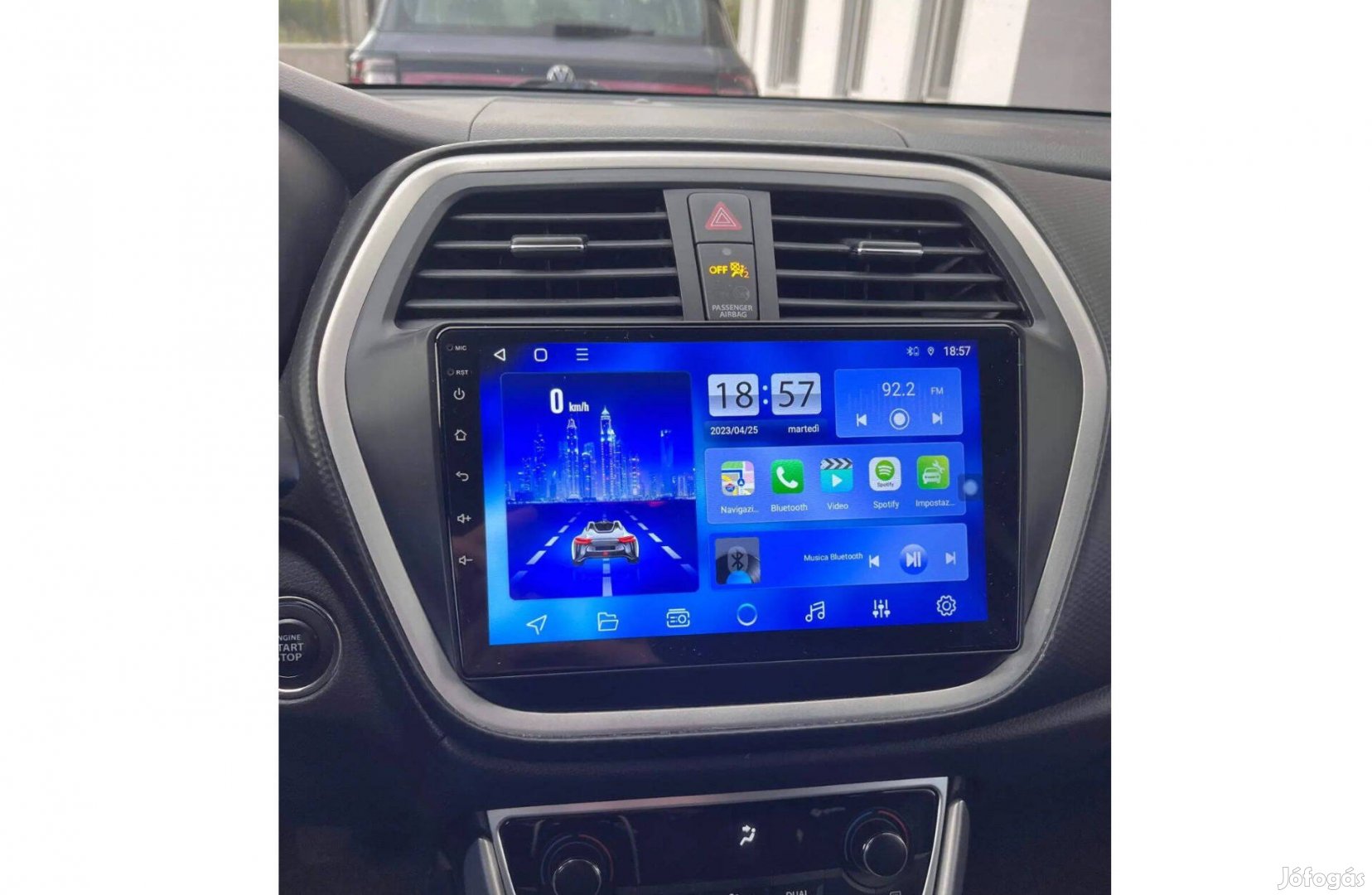 Suzuki SX4 Scross Rádió Android Multimédia Kijelző Navigáció