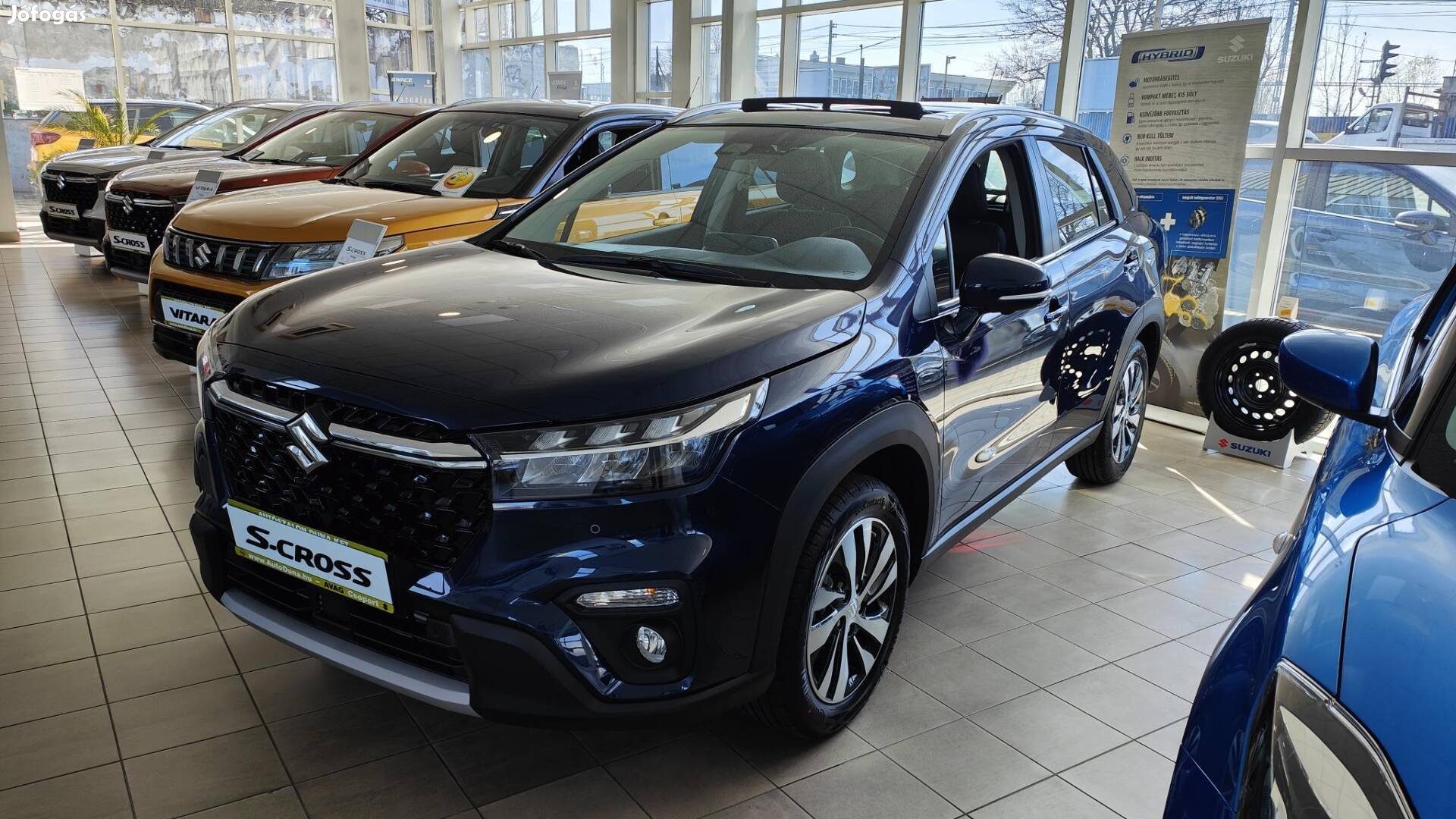 Suzuki S-Cross 1.4 Hybrid GL 6 Év Garancia Kés