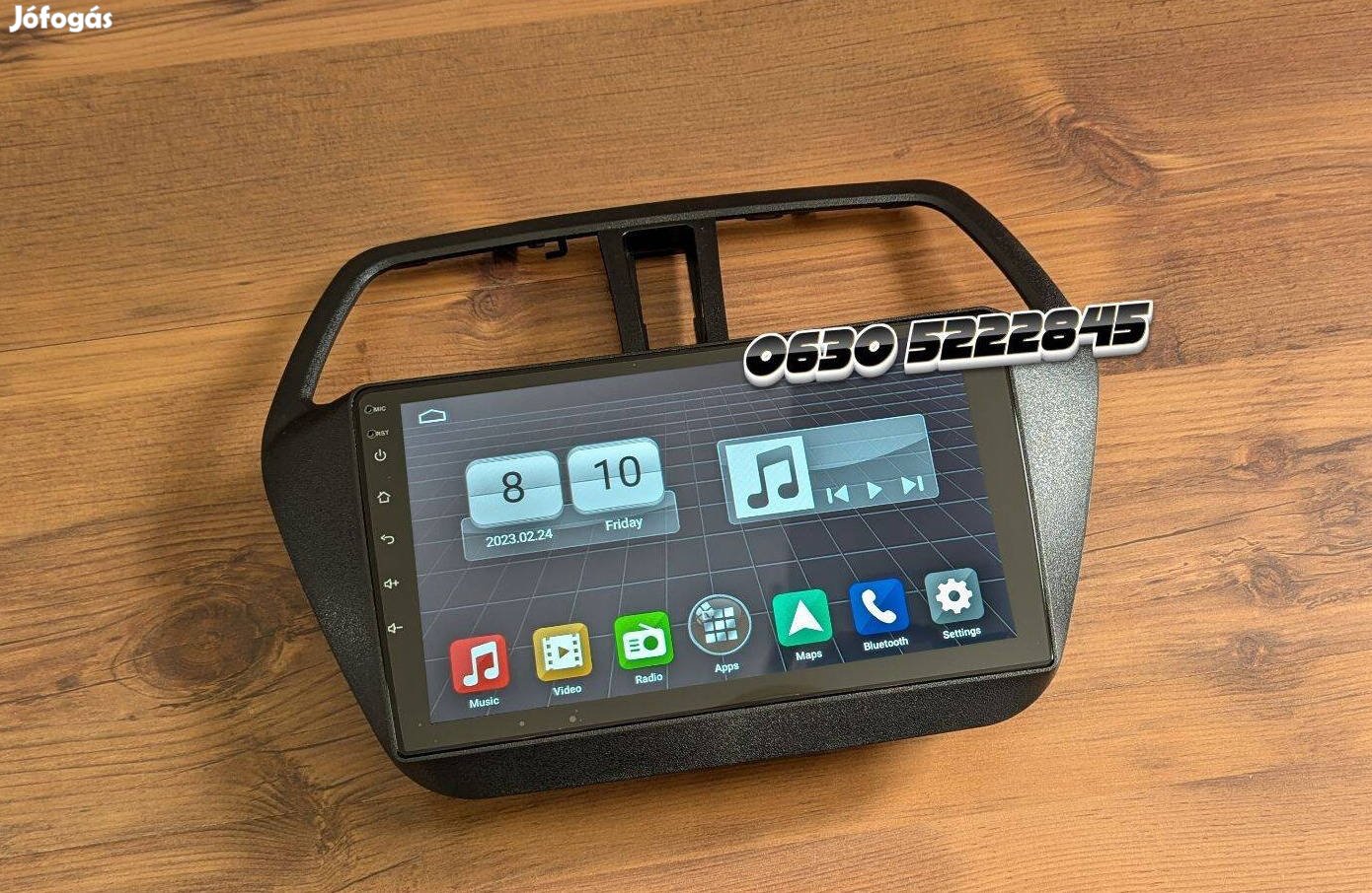 Suzuki S cross Android Kijelző Rádió Multimédia Navigáció Carplay Hifi