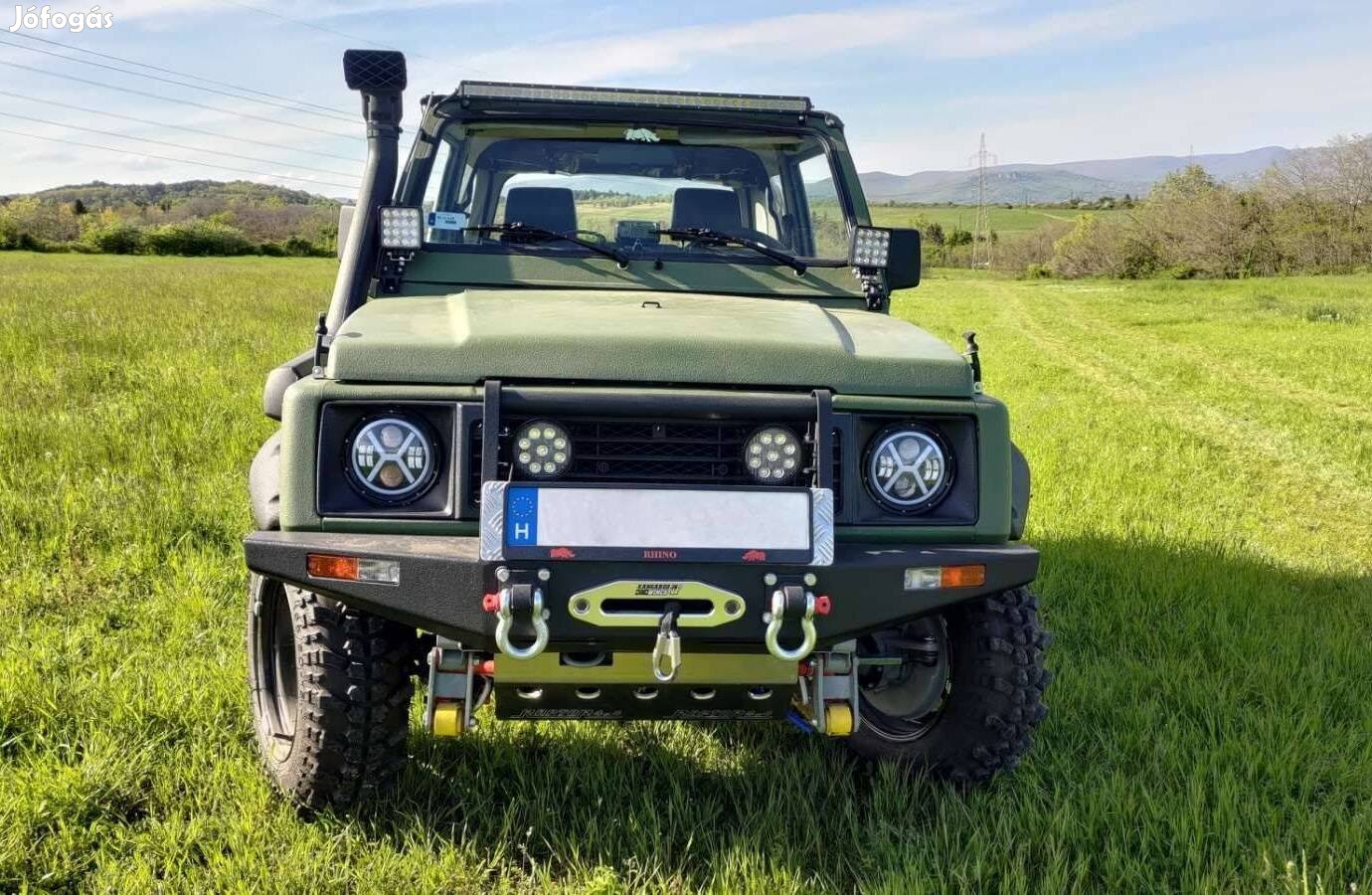 Suzuki Samurai Szamuráj fém első lökhárító