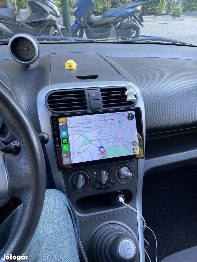 Suzuki Splash Rádió Android Kijelző Multimédia GPS Navigáció Fejegység