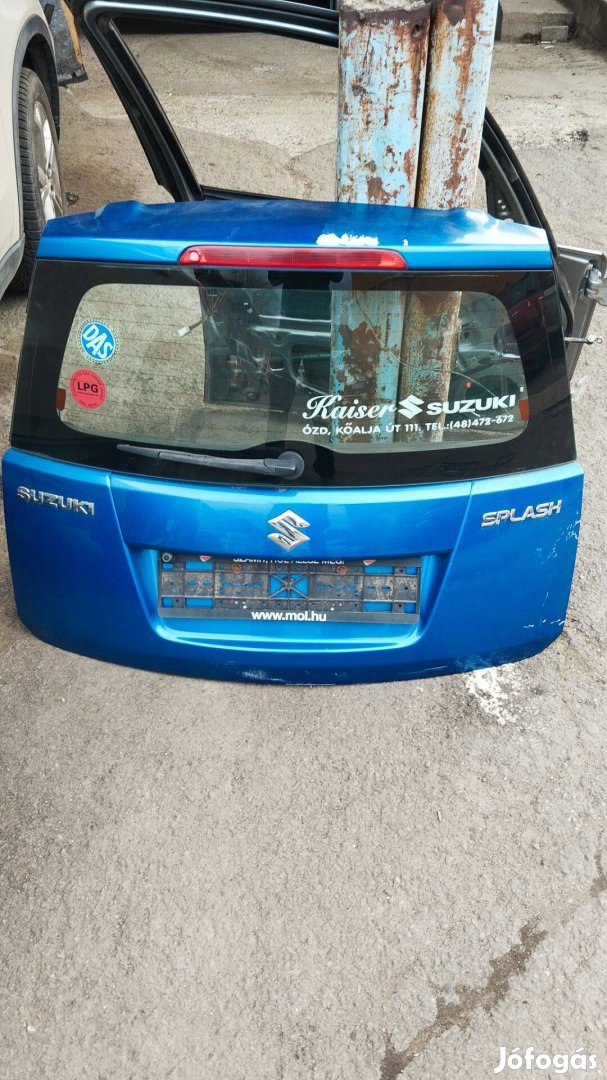 Suzuki Splash csomagtér ajtó
