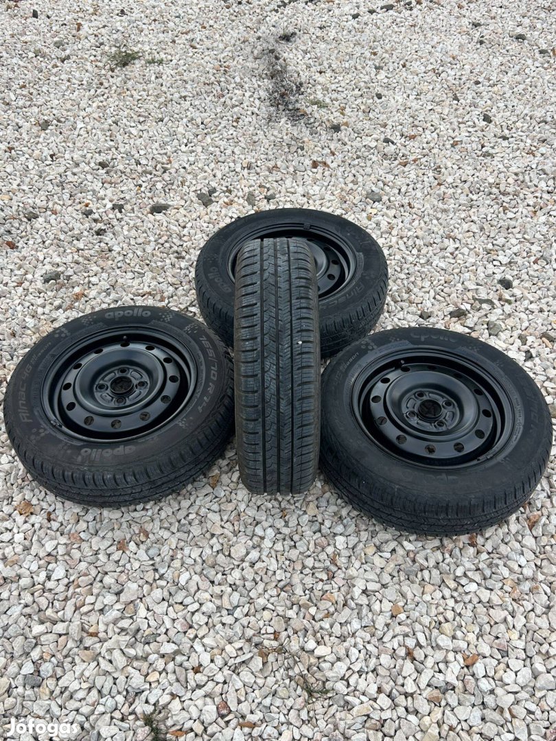 Suzuki Swift 2005-2010, 4x100 lemezfelni 165/70R14 90% 4évszakos gumik