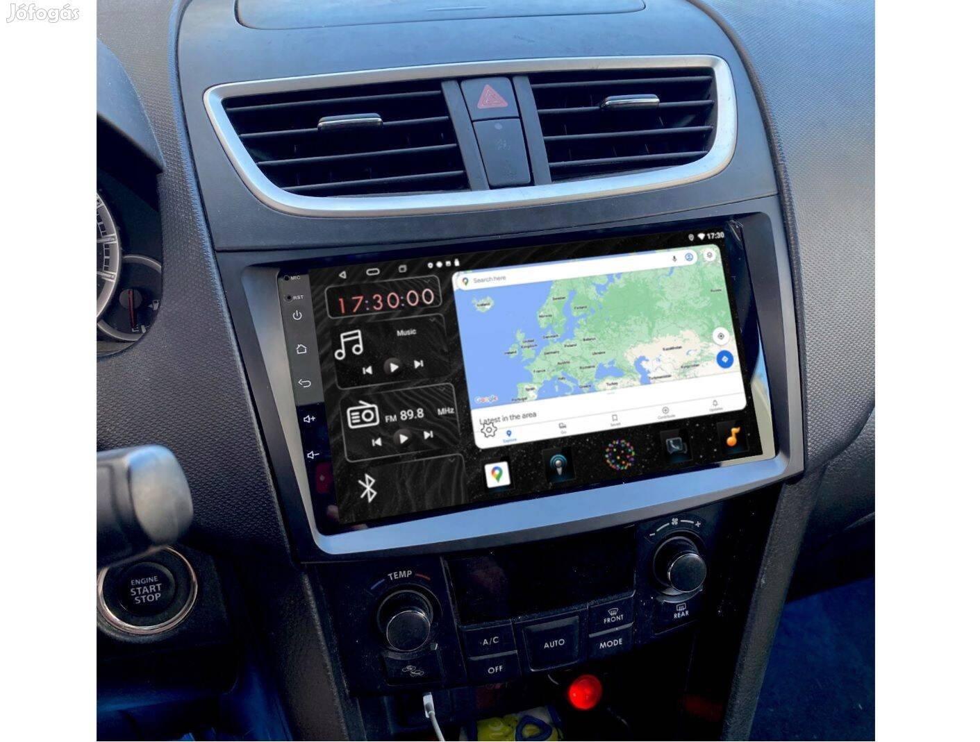Suzuki Swift 2011-2017 Android Multimédia Autórádió Navigáció Rádió