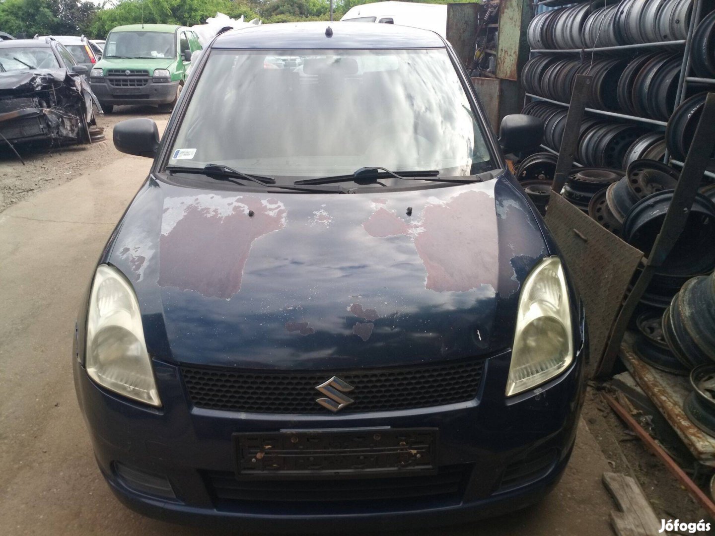 Suzuki Swift 3. bontás, csomagtér ajtó, hátsó lökhárító