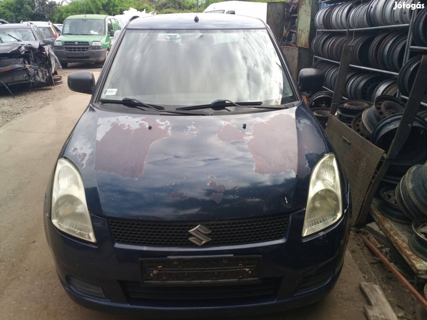 Suzuki Swift 3 bontás, csomagtér ajtó, hátsó lökhárító