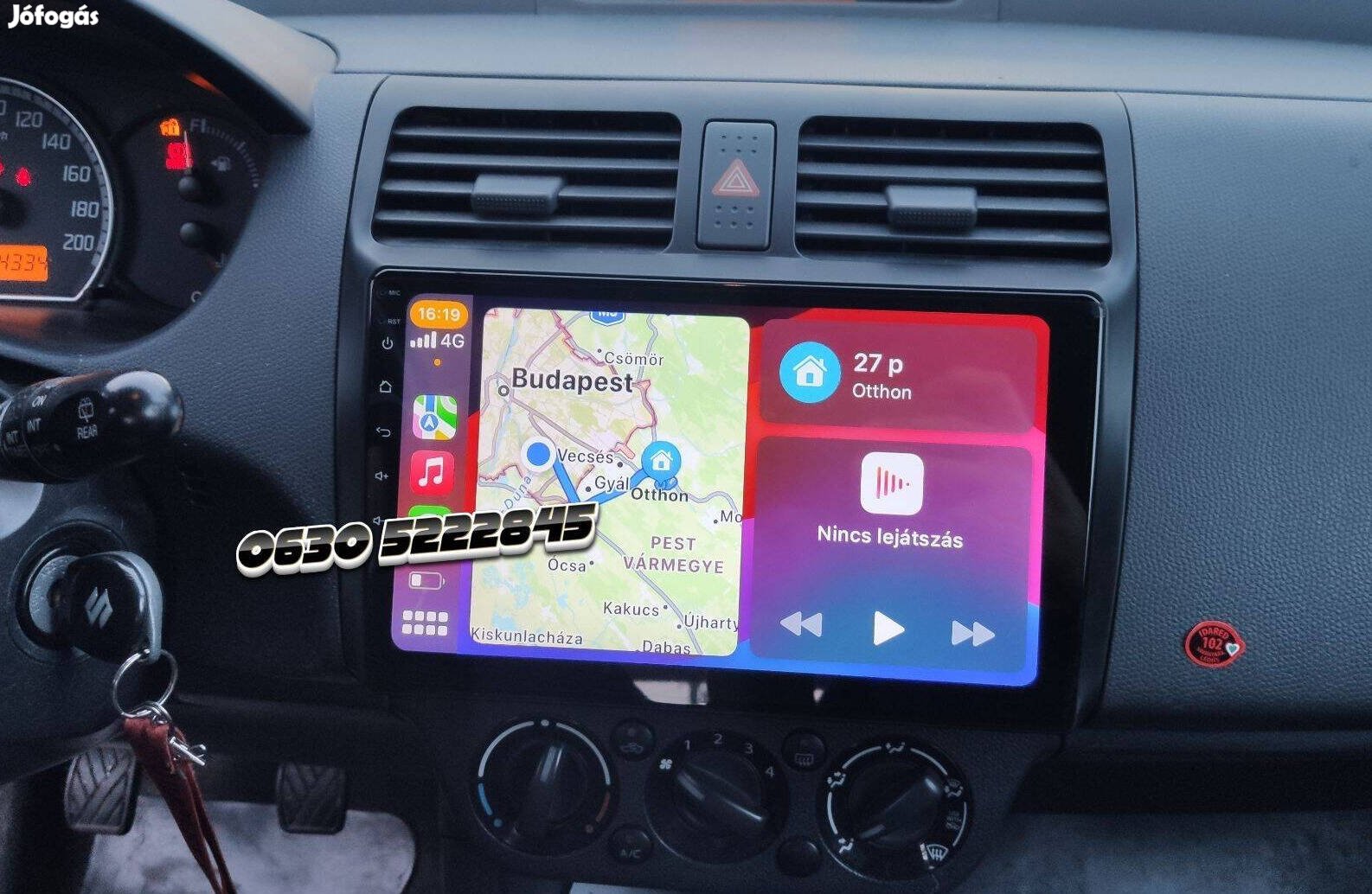 Suzuki Swift Android Autó Rádió Multimédia Navigáció Fejegység 10"