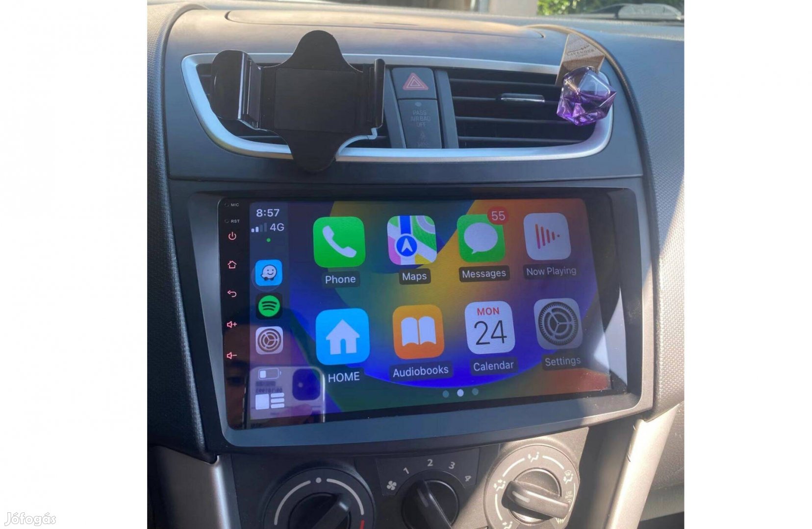 Suzuki Swift Android Kijelző 2Din Rádió Multimédia Navigáció Carplay