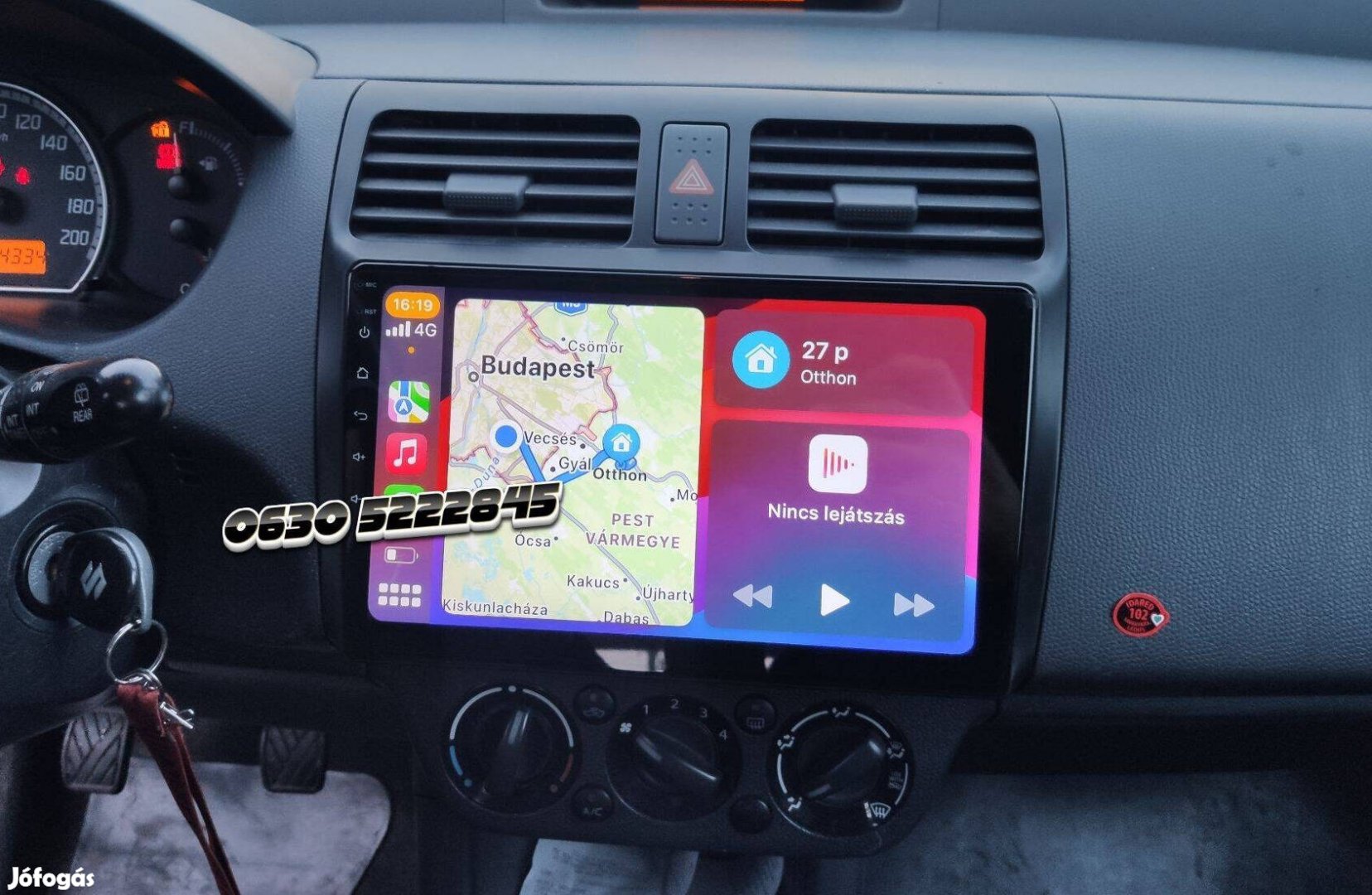 Suzuki Swift Android Kijelző Multimédia Navigáció Fejegység Rádió Hifi