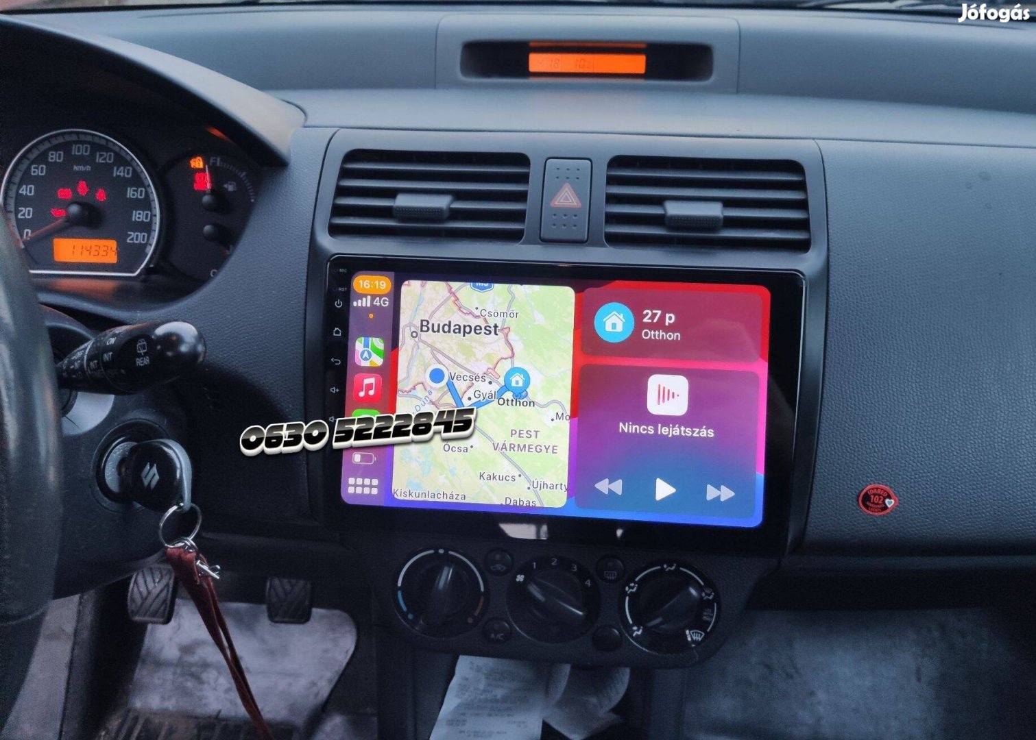 Suzuki Swift Android Kijelző Rádió Multimédia 2Din Navigáció Fejegység