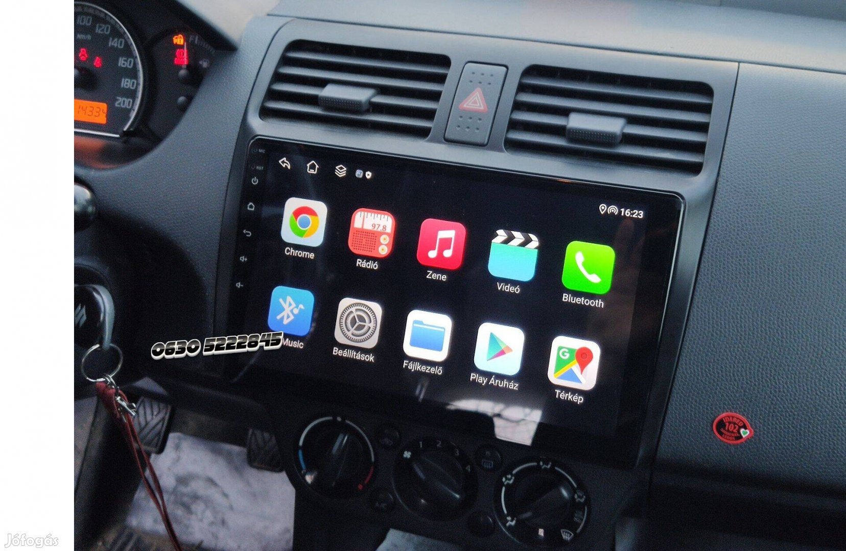 Suzuki Swift Android Multimédia 10" Kijelző Autórádió Navigáció Rádió