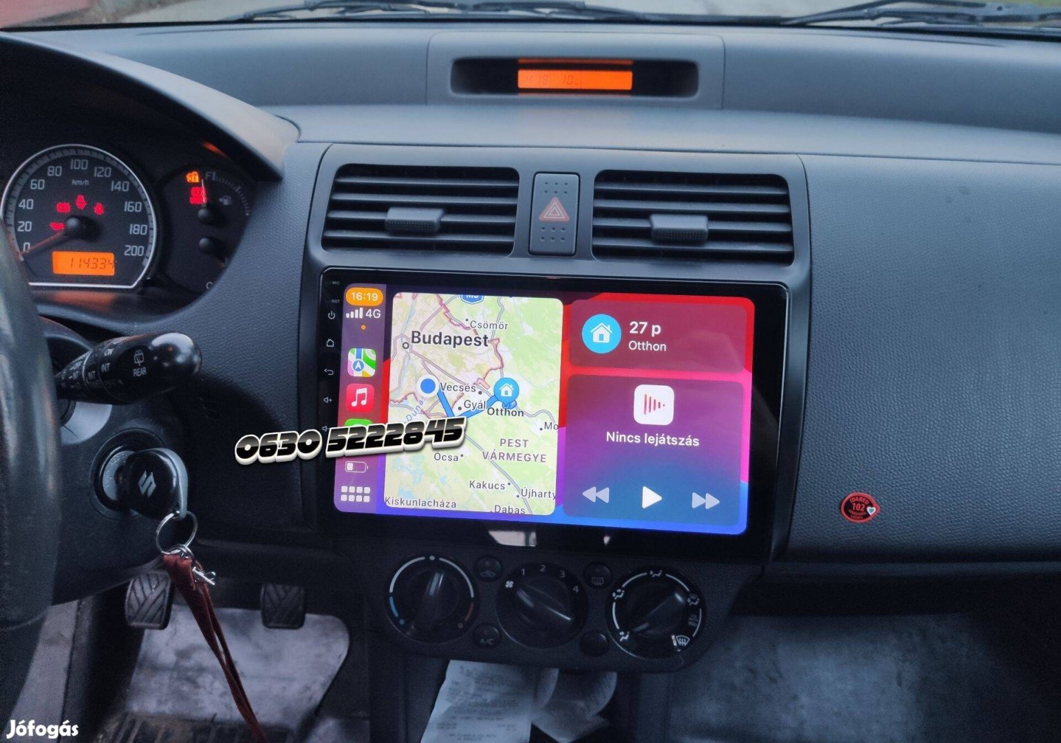 Suzuki Swift Android Multimédia 2Din Kijelző Navigáció Fejegység Rádió