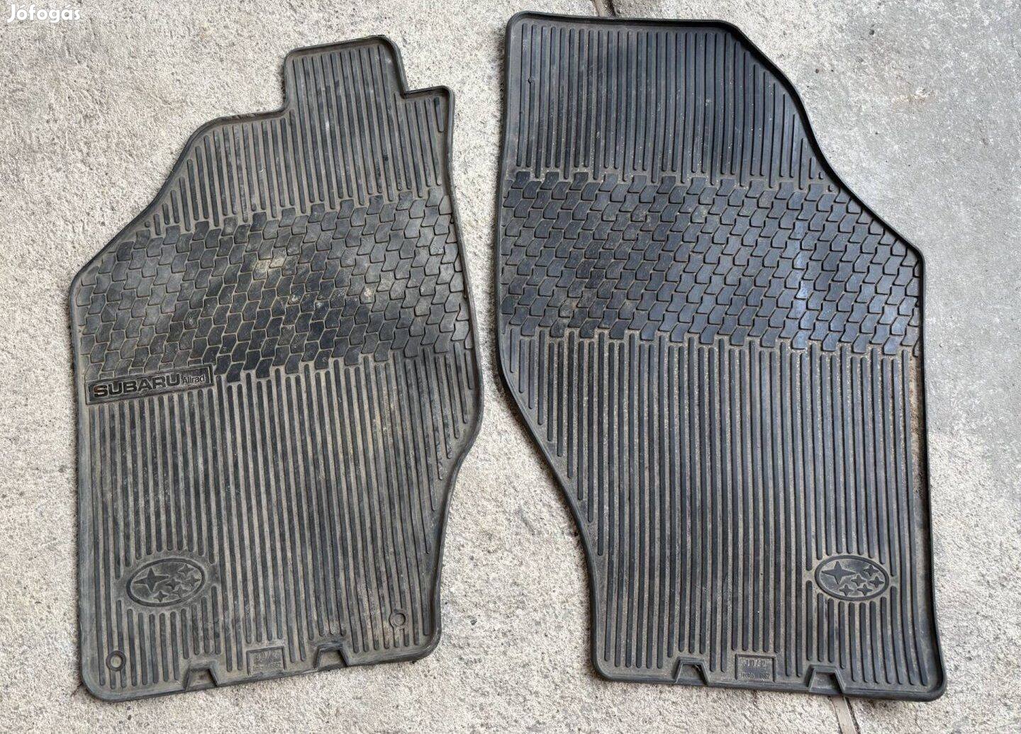 Suzuki Swift Subaru Justy első gumi szőnyeg gumiszőnyeg pár