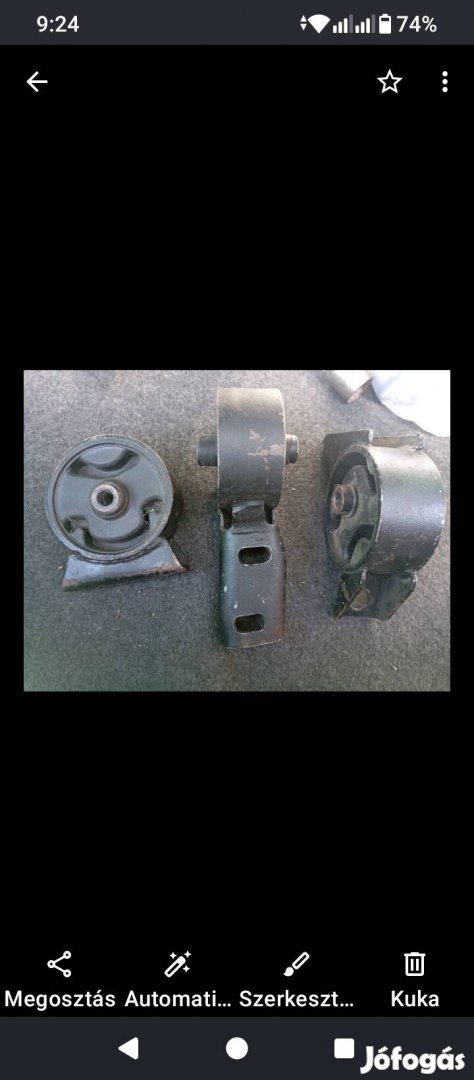 Suzuki Swift motor tartó bakok 