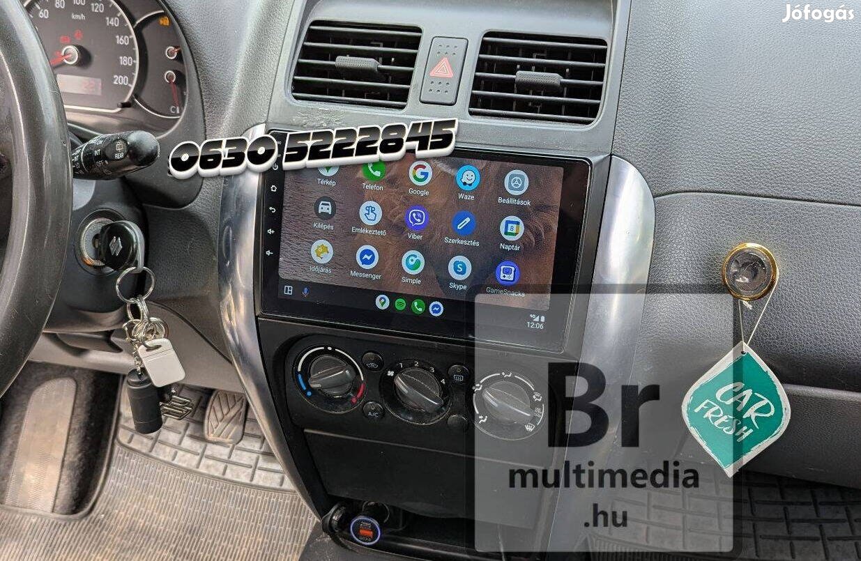 Suzuki Sx4 Android Kijelző Multimédia Navigáció Rádió Fejegység Hifi