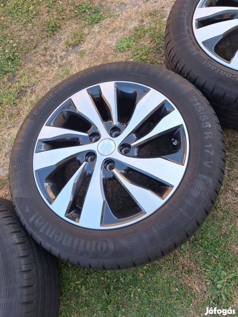 Suzuki Sx4 Scross GLX/Vitara 215 55 R17 Nyári Gumikkal+ Tpms Szenzor