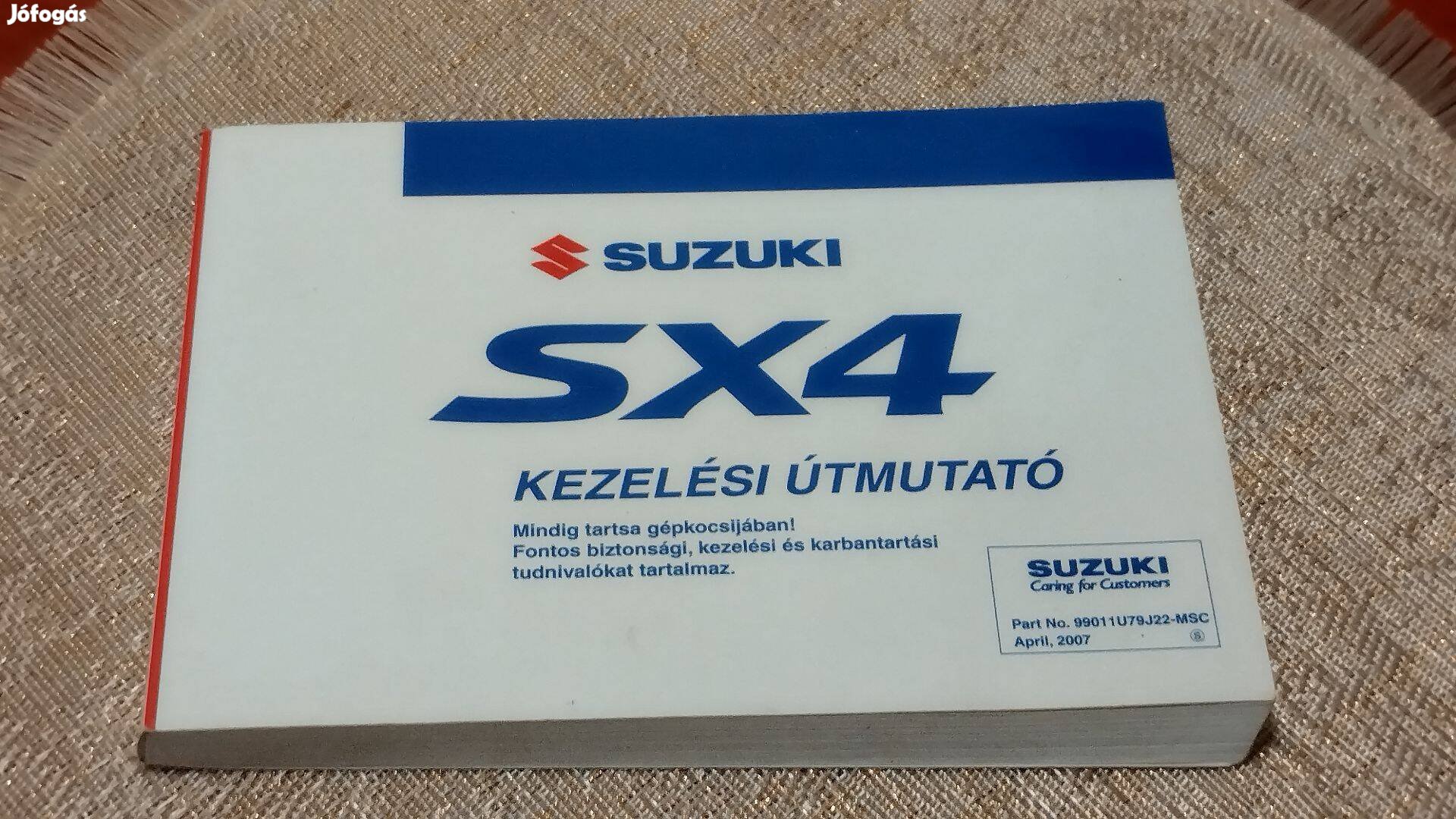 Suzuki Sx4 Sx-4 kezelési útmutató kézikönyv magyarnyelvű eladó