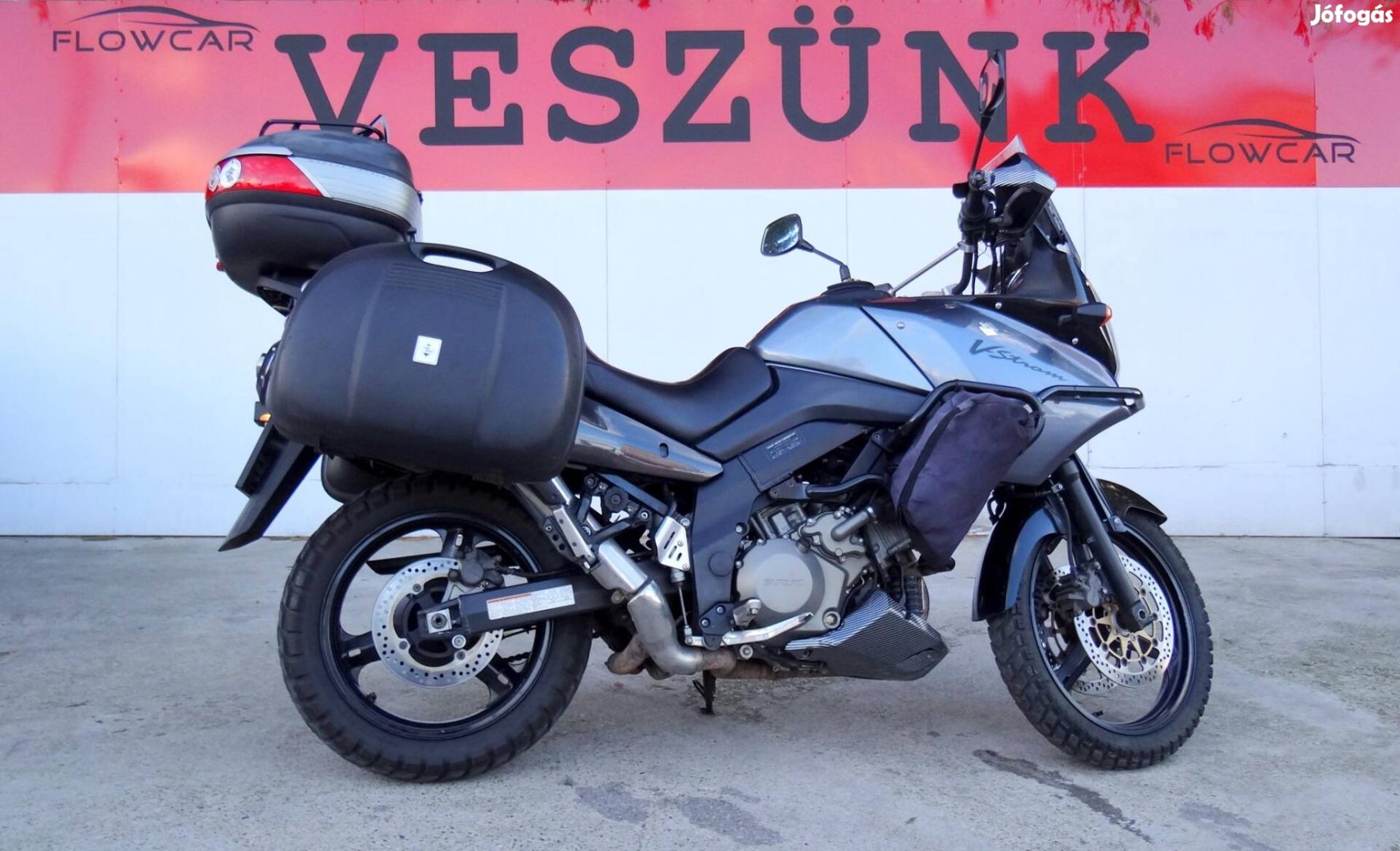 Suzuki V-Strom Bukócső! Zselés Ülés! Sok Doboz!...
