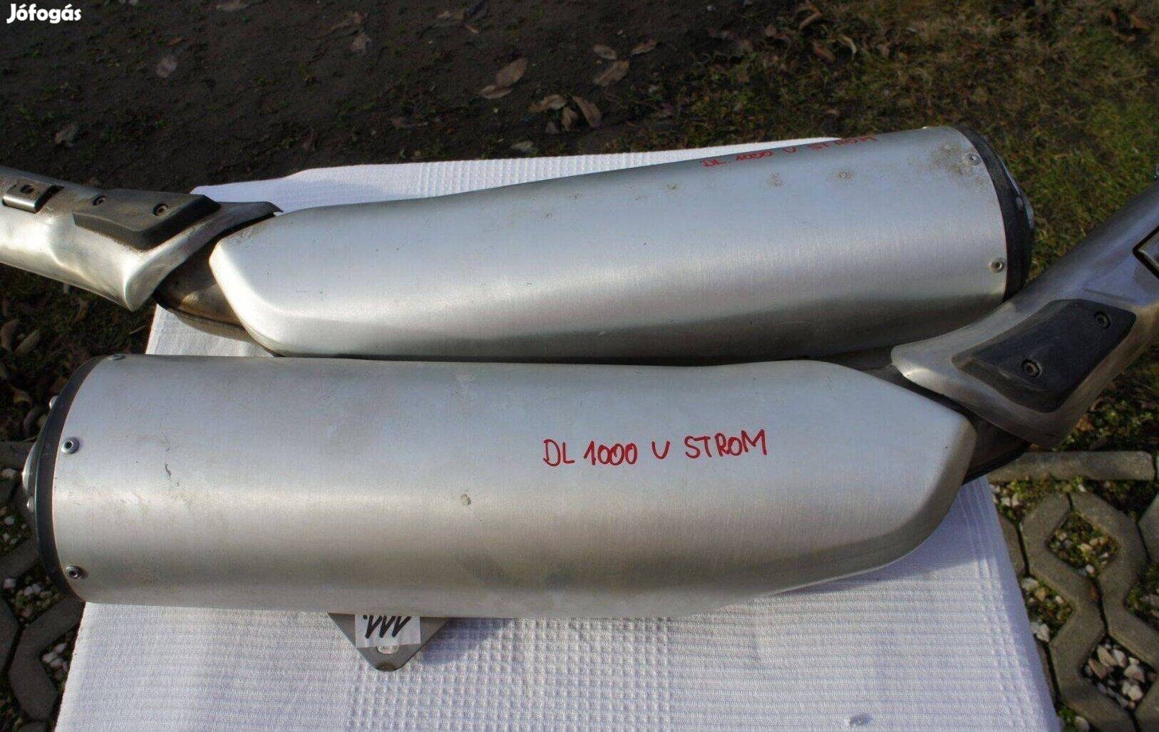 Suzuki V Strom Vstrom V-Strom DL 1000 DL-1000 DL1000 kipufogó gyári