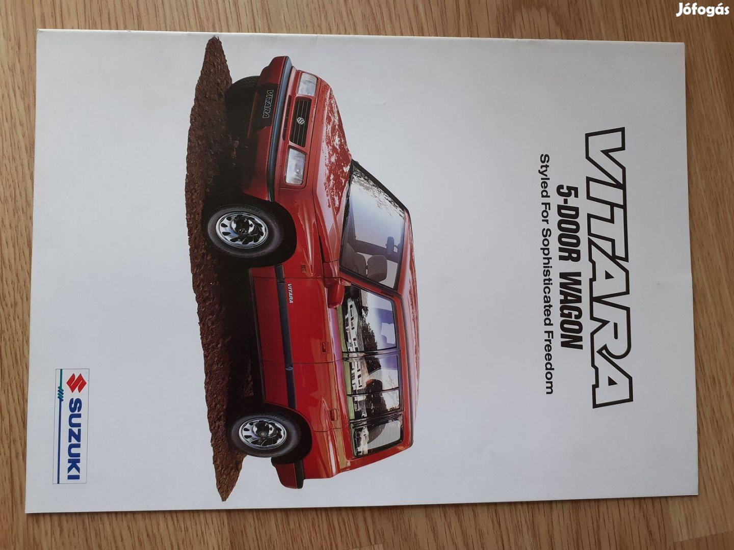 Suzuki Vitara 5 ajtós prospektus - 1993, angol nyelvű