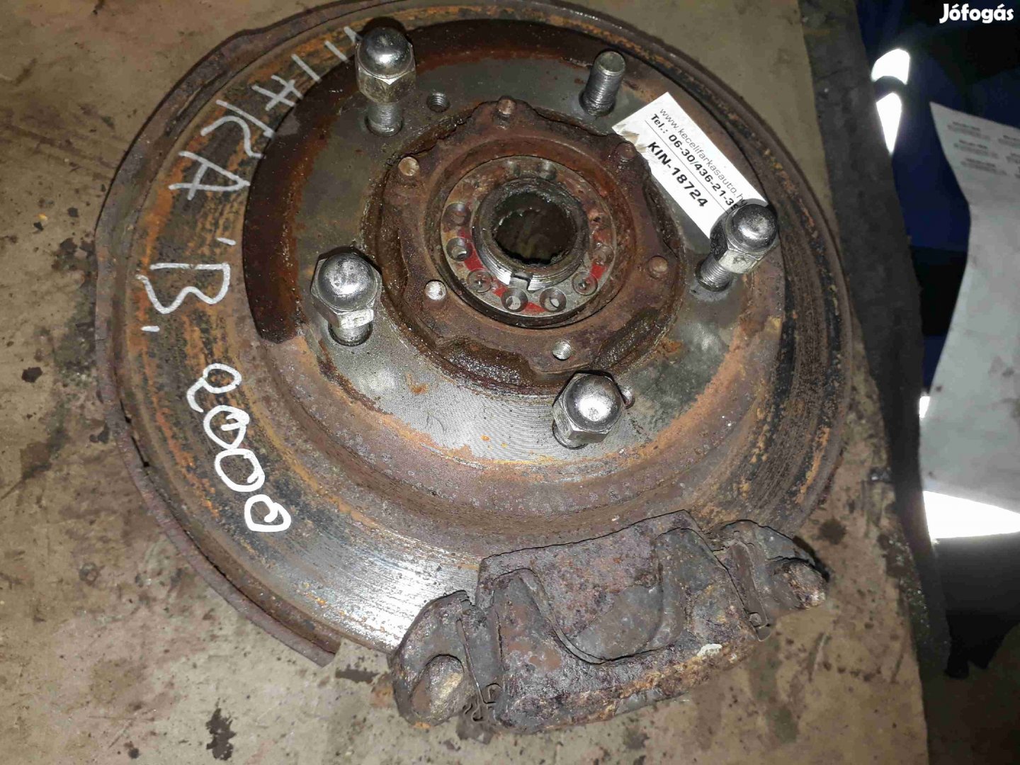 Suzuki Vitara Bal Első Csonkállvány Kerékaggyal Féknyereg