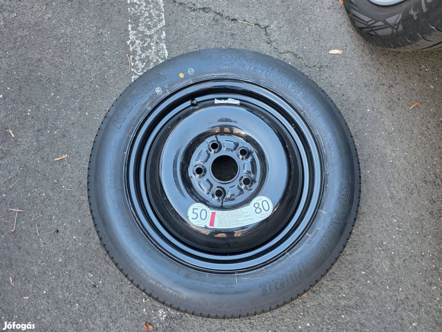 Suzuki Vitara Scross pótkerék, mankókerék