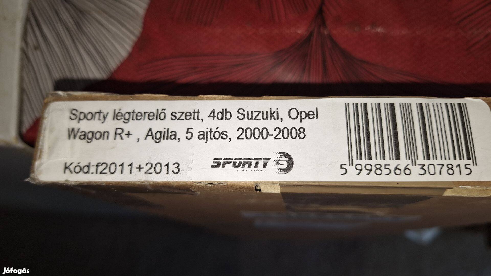 Suzuki Wagon 1.3-ra új ablak légterelő