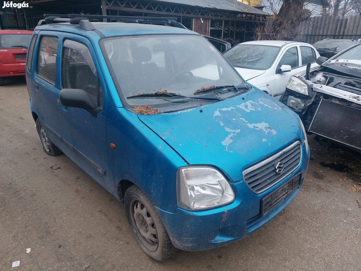 Suzuki Wagon R+ karosszéria elemei kék