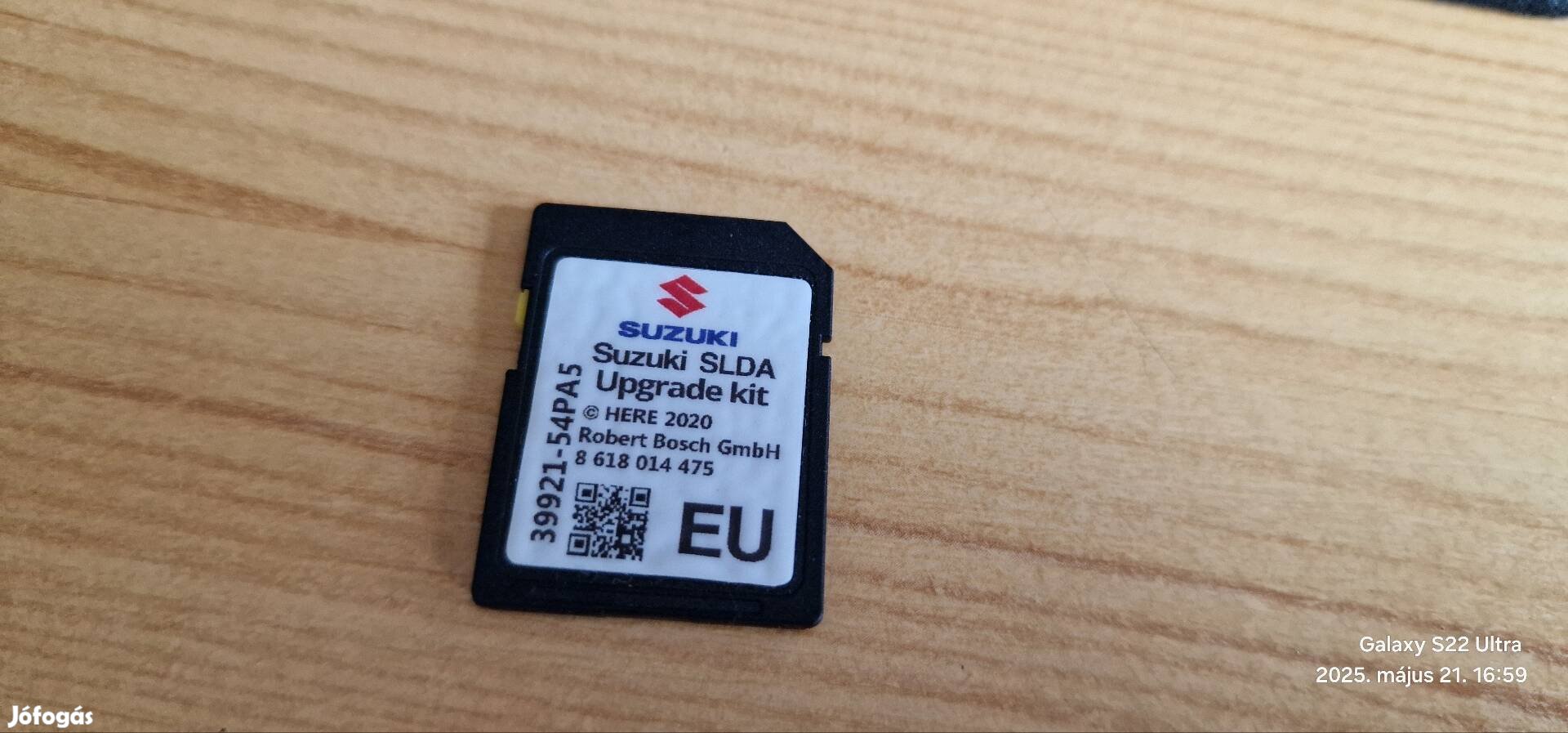 Suzuki gyári Navigáció GPS kártya teljes Európa térképpel